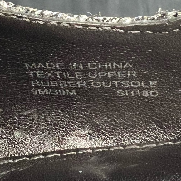 Michael Michael Kors Slingback Pumps Sz 9 Silver - Picture 7 of 8